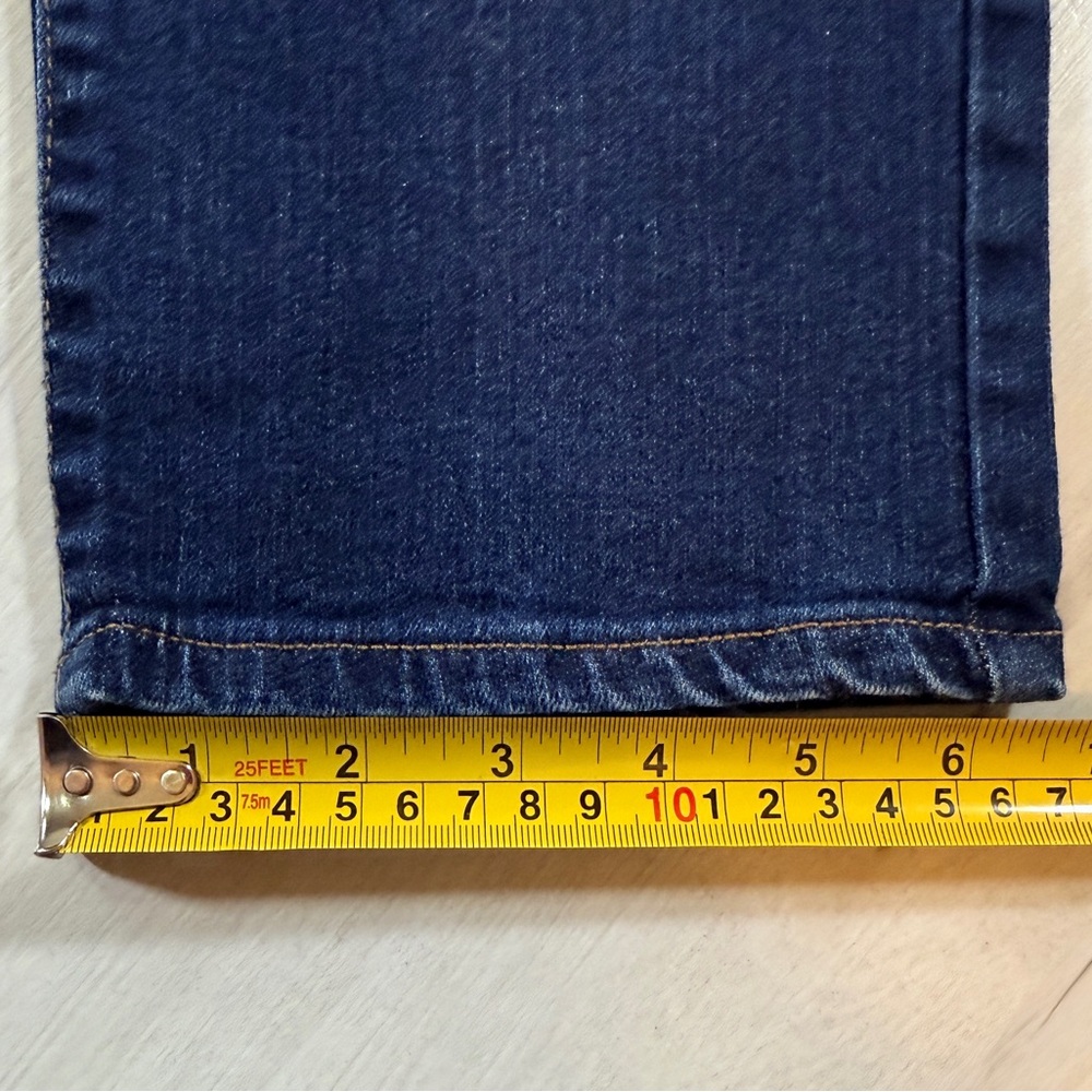 Lauren Ralph Lauren Modern Straight Leg Jeans Dark Indigo Wash Size 6 - Picture 16 of 16